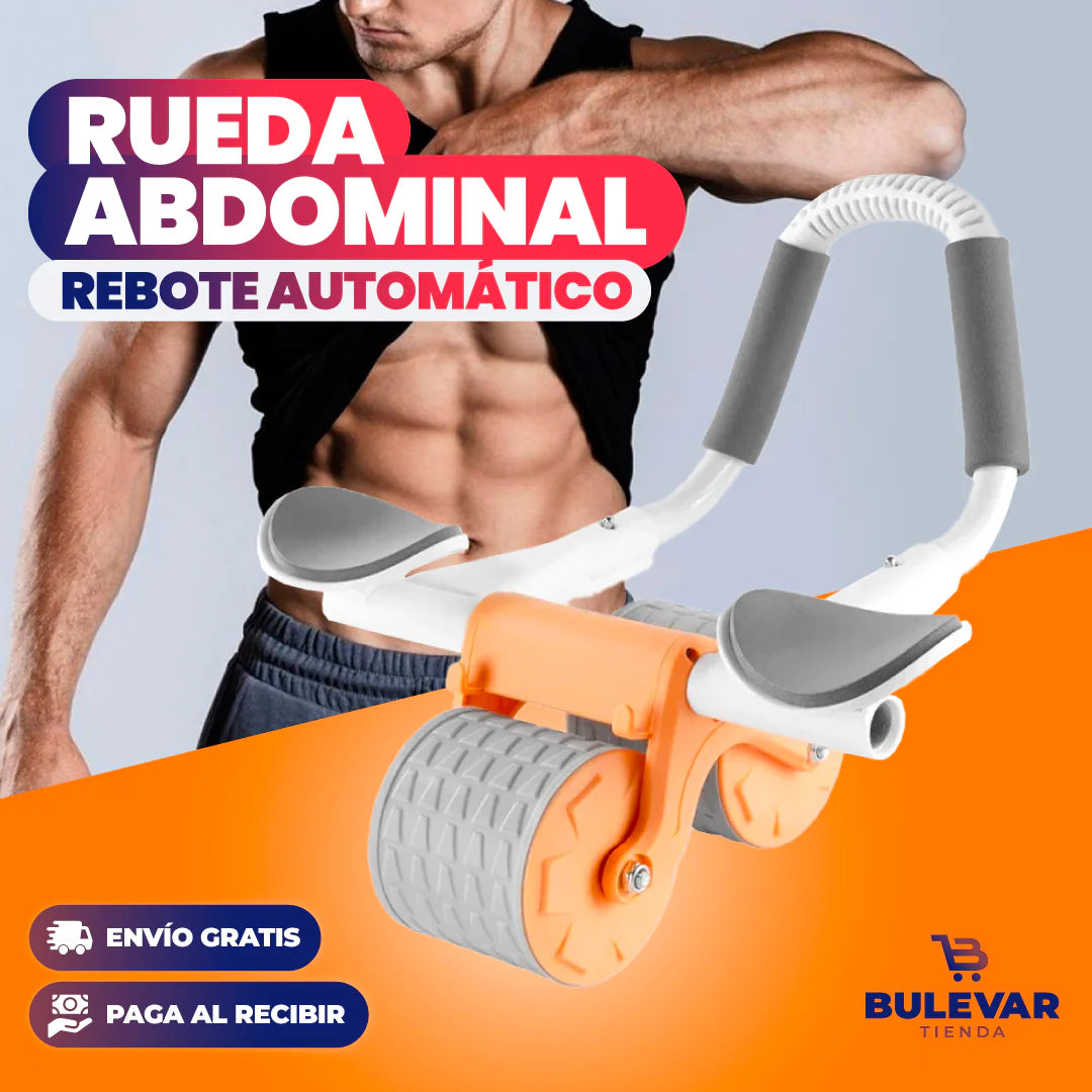 RUEDA ABDOMINAL CON SOPORTES, MAS TAPETE Y TEMPORIZADOR