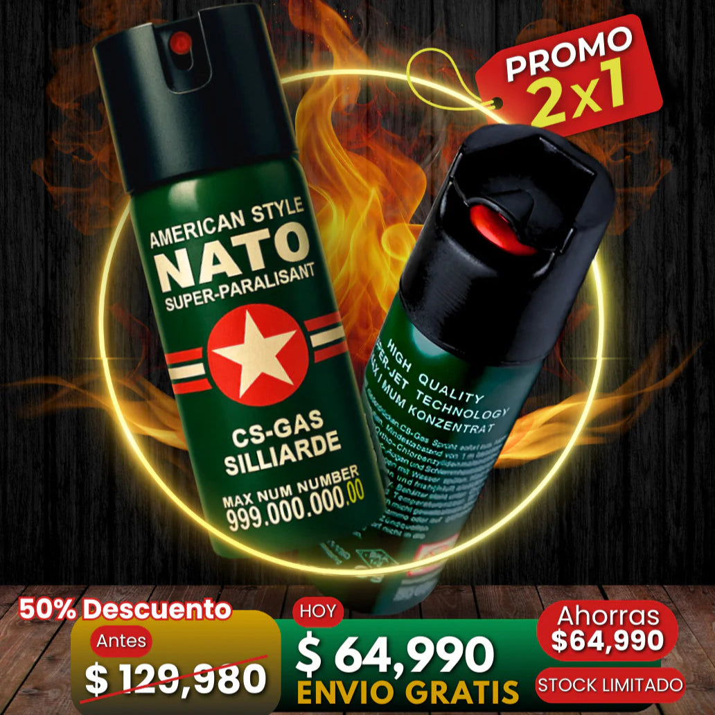 GAS PIMIENTA SPRAY DEFENSA PERSONAL