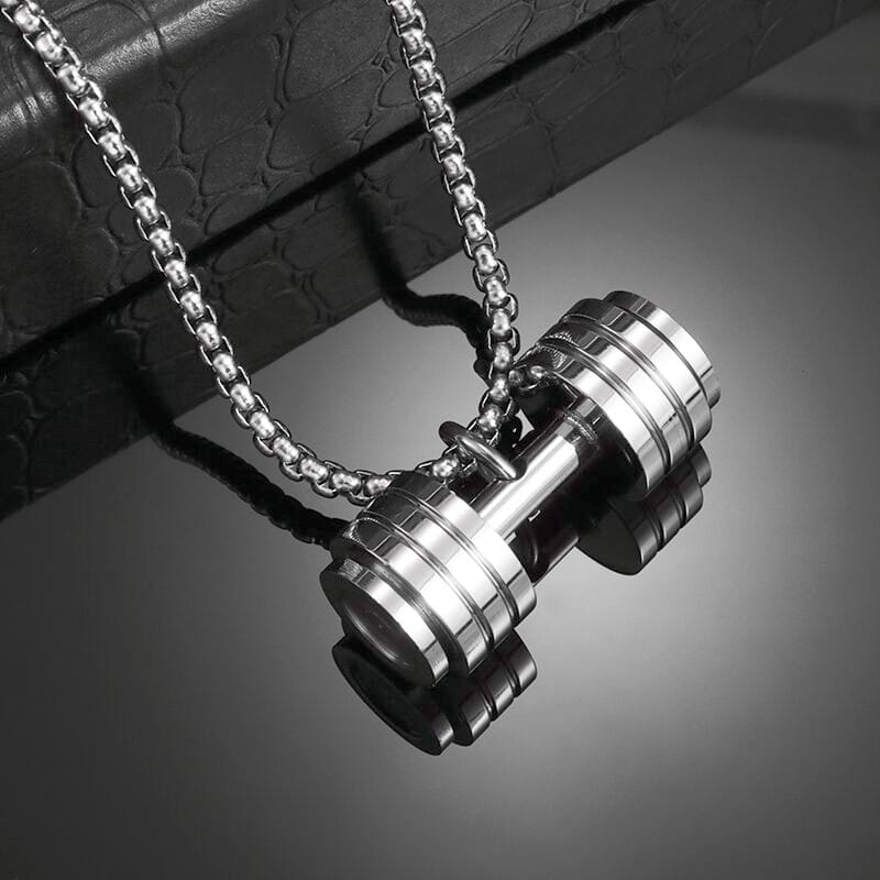 COLLAR FITNESS ACERO INOXIDABLE