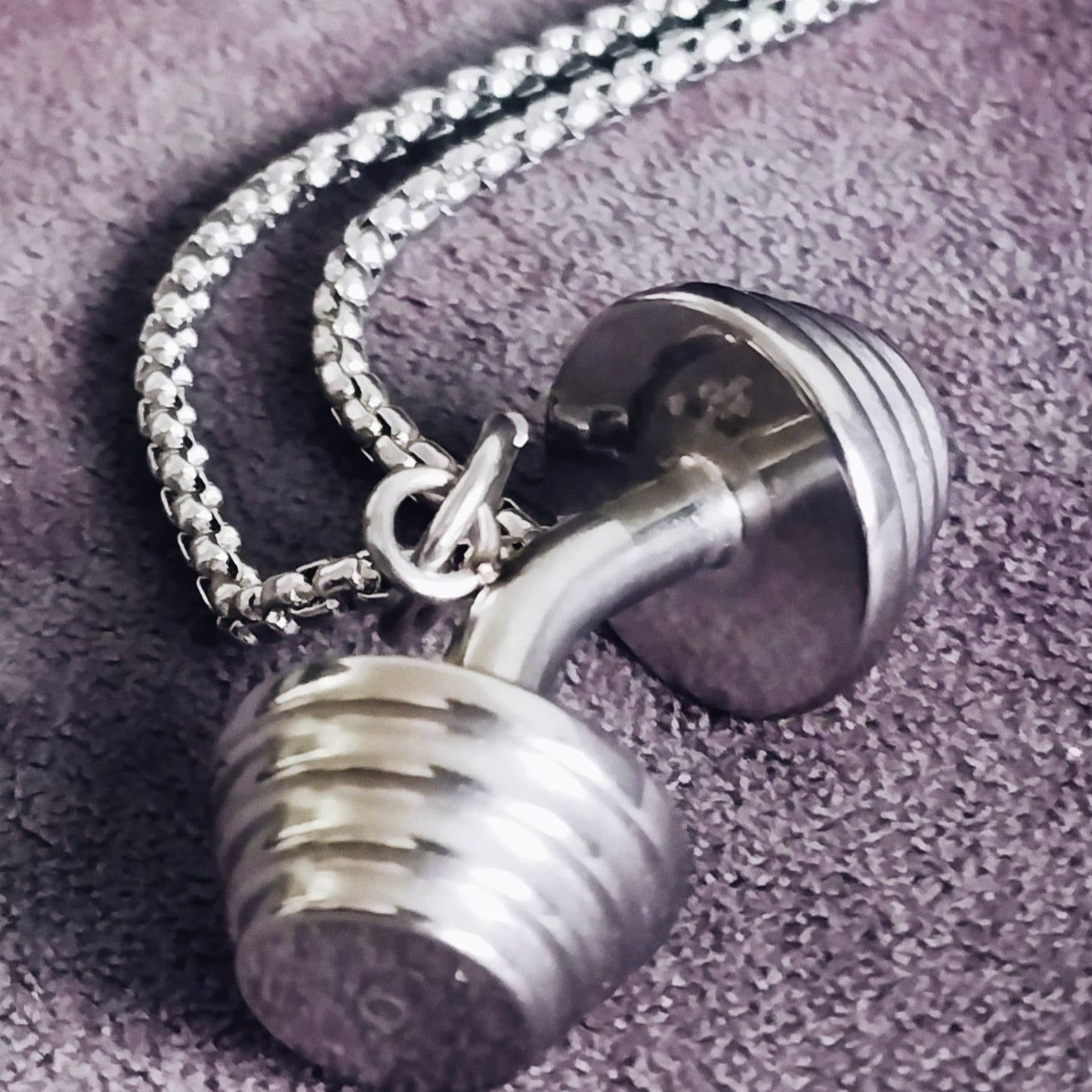 COLLAR FITNESS ACERO INOXIDABLE
