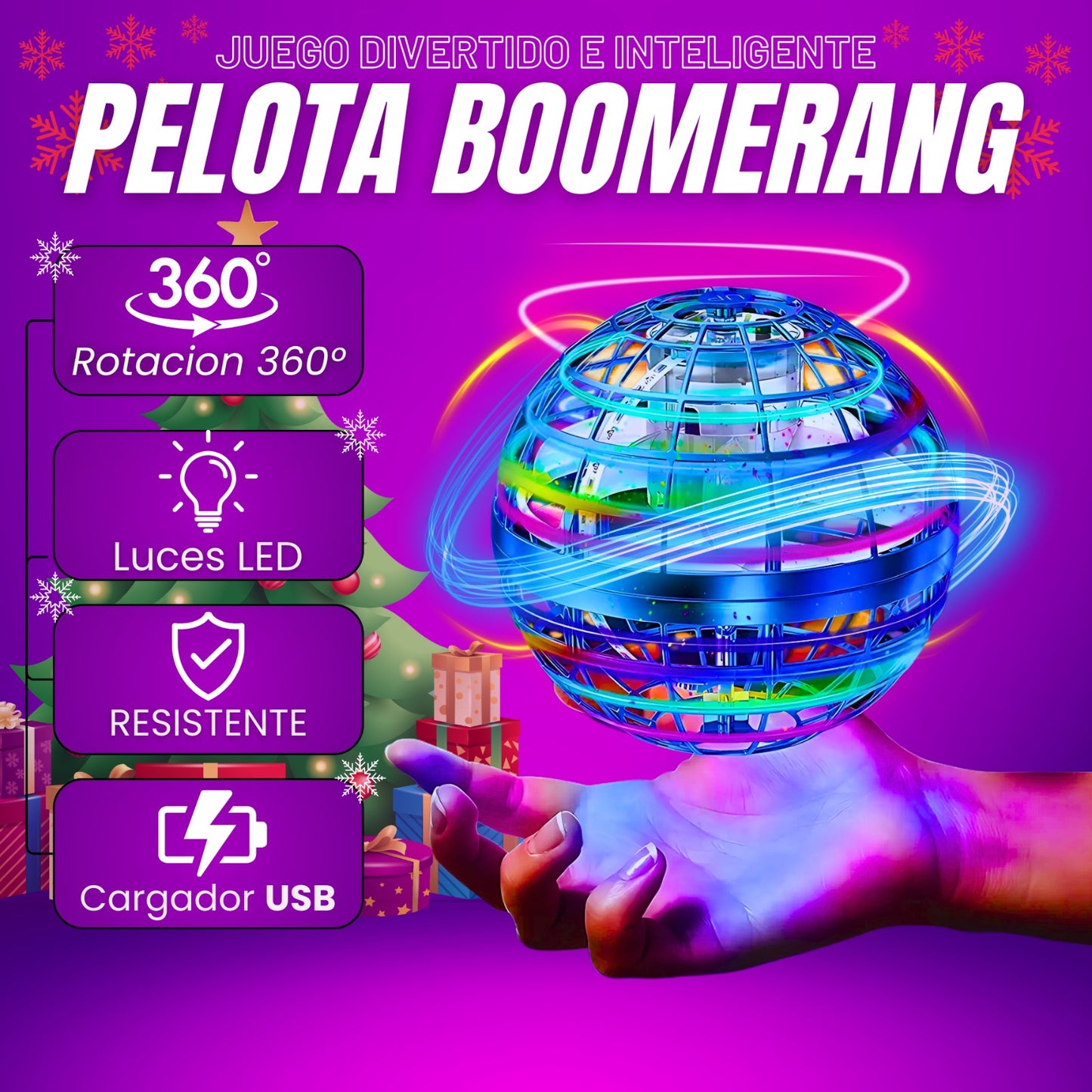 PELOTA BOOMERANG
