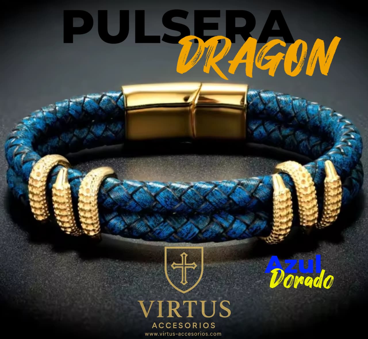 PULSERAS EN CUERO Y ACERO INOXIDABLE