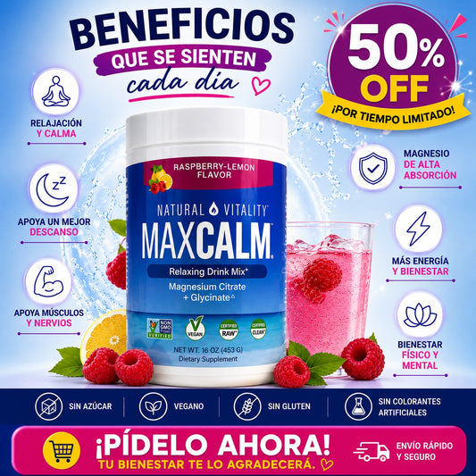 MAGNESIO EN POLVO MAXCALM
