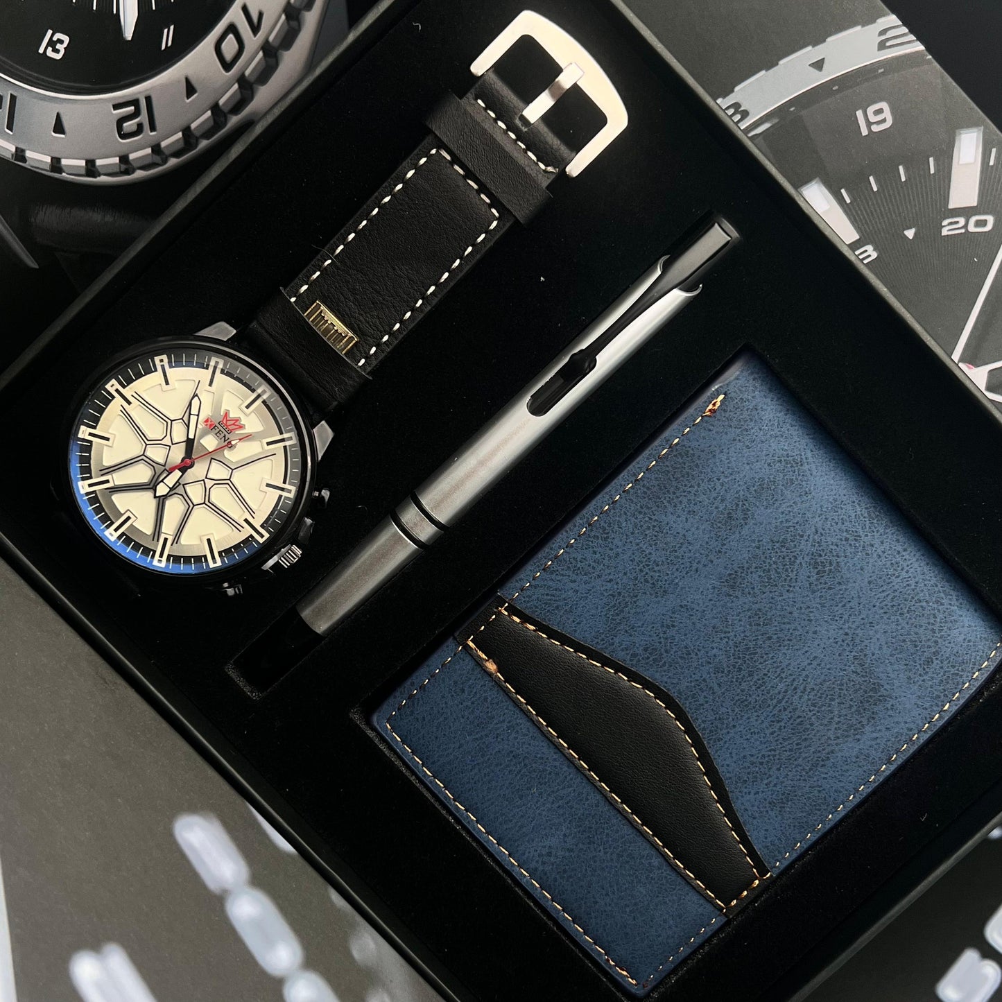COMBO RELOJ CABALLERO – EDICIÓN LIMITADA
