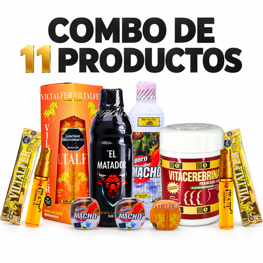 COMBO MACHO ULTRA MAXXX 11 EN 1