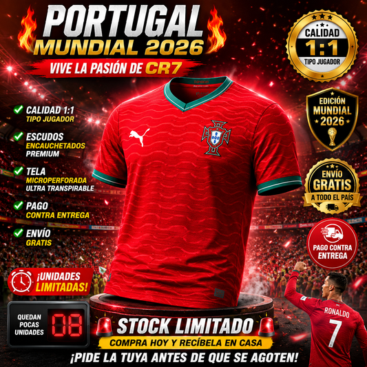 CAMISETA PORTUGAL CR7