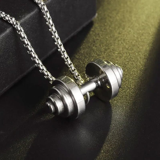 COLLAR FITNESS ACERO INOXIDABLE