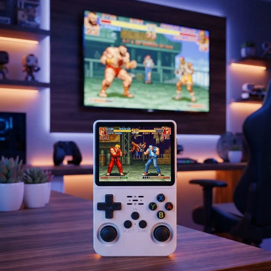CONSOLA RETRO R36 PLUS PORTATOL + 20 MIL JUEGOS